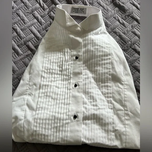 Fitted Tuxedo Dance Costume!-  Venus Blazer/shorts/tuxedo top, bowtie & gold hat - Picture 5 of 16